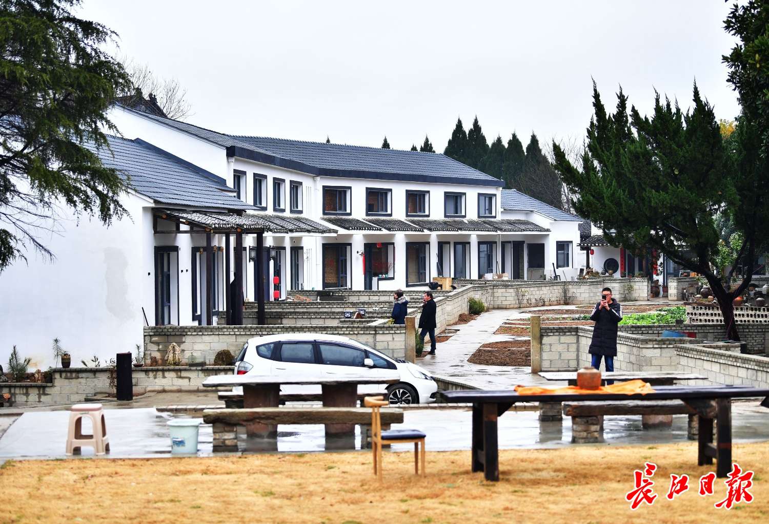 武汉这处乡居改建民宿生意红火 有人退休花16万长租20年